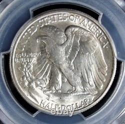 1947-D Walking Liberty Silver Half Dollar PCGS MS 66 Gold Shield