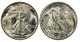 1947 Walking Liberty Half Pcgs Ms-64