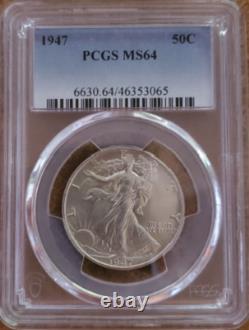 1947 Walking Liberty Half PCGS MS-64