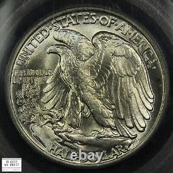 1947 Walking Liberty Silver Half Dollar 50C PCGS MS 66