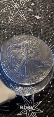 1987 Walking Liberty Silver Dollar 1 oz. 999 Fine Silver