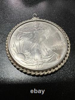 1995 Walking Liberty American Eagle Silver Dollar Coin 1oz
