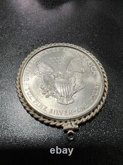 1995 Walking Liberty American Eagle Silver Dollar Coin 1oz