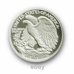 1 Roll of 50 1/10 Ounce. 999 Pure Silver Rounds Walking Liberty QSB Fractional