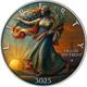 1 Oz Silver Coin 2025 Us Eagle Walking Liberty Year 3025 Edition Mintage 500