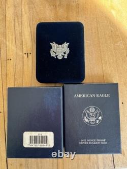 2005 American Silver Eagle Walking Lady Liberty One Dollar Coin