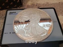 2010 Walking Liberty Eagle 4 oz. 999 Fine Silver Round Coin Quarter Pound