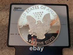 2010 Walking Liberty Eagle 4 oz. 999 Fine Silver Round Coin Quarter Pound