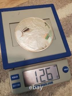 2010 Walking Liberty Eagle 4 oz. 999 Fine Silver Round Coin Quarter Pound