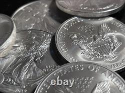 2012 USA BU American $1 Silver Eagle 1 Oz Walking Liberty US Mint Dollar