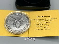 2016 UNIVERSE American Silver. 999 Eagle Walking Liberty Dollar Coin 1 oz #041