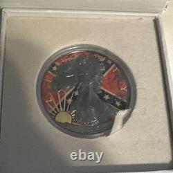 2017 Precious Bullion 1 Silver Ounce Walking Liberty Confederate Coin