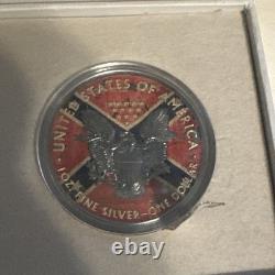 2017 Precious Bullion 1 Silver Ounce Walking Liberty Confederate Coin
