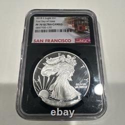 2018-S NGC First Day Of Issue Walking Liberty PF70 Ultra Cameo