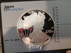 2022 Giant Walking Liberty Eagle 3 oz. 999 Fine Silver Round Coin Quarter Pound