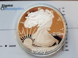 2023 Giant Walking Liberty Eagle 3 oz. 999 Fine Silver Round Coin Quarter Pound