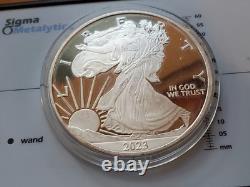 2023 Giant Walking Liberty Eagle 3 oz. 999 Fine Silver Round Coin Quarter Pound