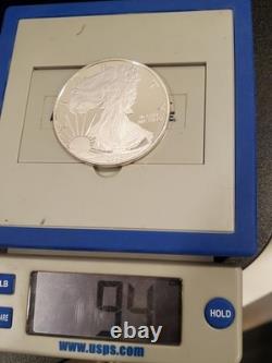 2023 Giant Walking Liberty Eagle 3 oz. 999 Fine Silver Round Coin Quarter Pound