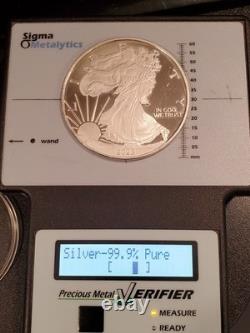 2023 Giant Walking Liberty Eagle 3 oz. 999 Fine Silver Round Coin Quarter Pound