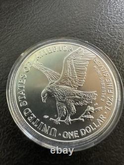 2023 Walking Liberty Silver Dollar. 1 o/z Of. 999 Fine Silver Uncirculated