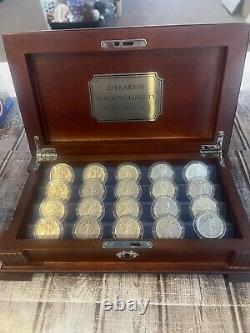 20 Circulated Walking Liberty Half Dollars 90% Silver Lot of Coins