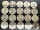 20 Coin Lot Walking Liberty 1/2 Dollar 90% Silver 1930s-40s