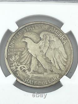 2-1921 Liberty Walking Silver Half Dollars 1921-S PCGS F12 Cac, 1921-D NGC F15