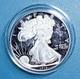 2 Oz. 999 Silver Walking Liberty Half Dollar Tribute Round Bu Capsule Exact Coin