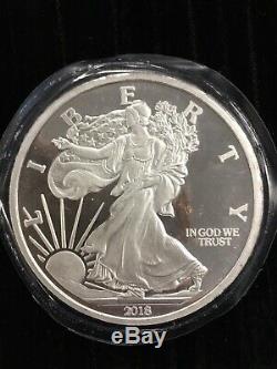 (3) 5 Troy oz. 999 US WALKING LIBERTY Silver Round (SilverTown) NICE