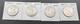 4-coin Walking Liberty Halves 1923-s, 1936-s, 1943-s, 1944-s Great Dates