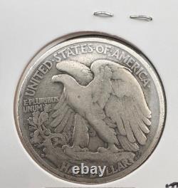 4-Coin Walking Liberty Halves 1923-S, 1936-S, 1943-S, 1944-S Great Dates