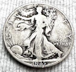 $5.00 Face Value Walking Liberty Half Dollar 90% Silver Lot