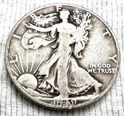 $5.00 Face Value Walking Liberty Half Dollar 90% Silver Lot