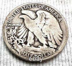 $5.00 Face Value Walking Liberty Half Dollar 90% Silver Lot