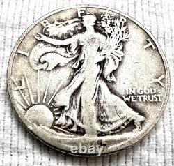 $5.00 Face Value Walking Liberty Half Dollar 90% Silver Lot