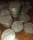 5 X Liberty Walking Half Dollar Circulated Coins 90% Silver
