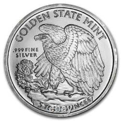 5 oz Silver Round Walking Liberty SKU #87489