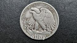 6 U. S Silver Half Dollars Lot. Seated, Barber, Walking Liberty, Franklin +