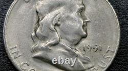 6 U. S Silver Half Dollars Lot. Seated, Barber, Walking Liberty, Franklin +