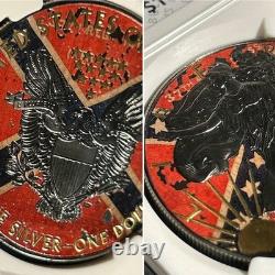 #8 RARE USA 1 oz History Event American SILVER EAGLE $1 Walking Liberty 2017 Rut