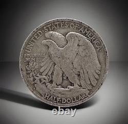 8 Walking Liberty Half Dollars 1940-47 P/D/S 90% Silver WWII Era Lot