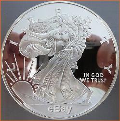 8 oz. 999 Silver WALKING LIBERTY 1994 IN CAPSULE WASHINGTON MINT ART 3177 (1)