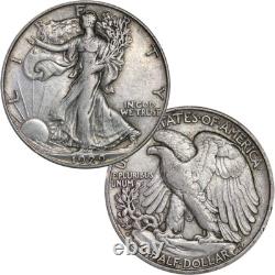 90% SILVER Walking Liberty Half Dollar EAGLE SIDE OUT COIN RING USA SIZES 5-12
