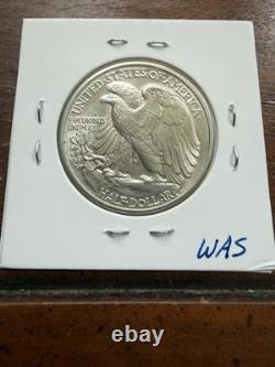 90% Silver Walking Liberty Half Dollar Brilliant Uncirculated