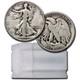 90% Silver Walking Liberty Half Dollars ($10 Face Value, Circulated)