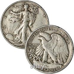 90% Silver Walking Liberty Half Dollars Roll of 20 $10 Face Value