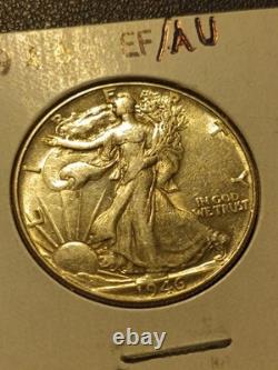 AU 1946 50C Walking Liberty Half Dollar