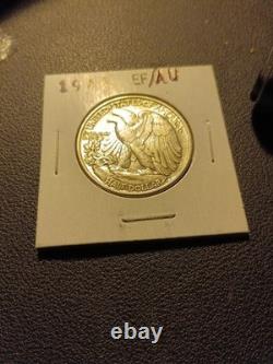 AU 1946 50C Walking Liberty Half Dollar