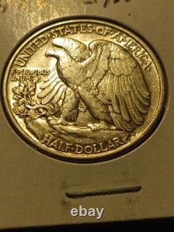 AU 1946 50C Walking Liberty Half Dollar