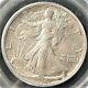 About Uncirculated 1916-s Walking Liberty Half Dollar Certified Pcgs Au50